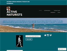 Tablet Screenshot of activenaturists.net